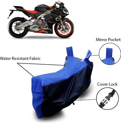 THE REAL ARV Waterproof Two Wheeler Cover for Aprilia(Blue)