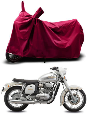 KEDIT Two Wheeler Cover for JAWA(42 BS6, Maroon)