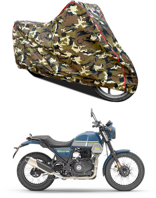 GOSHIV-car and bike accessories Waterproof Two Wheeler Cover for Royal Enfield(Yellow)