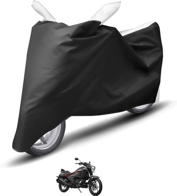 Caronix Waterproof Two Wheeler Cover for Suzuki(Intruder 250, White)