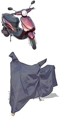 Amexride Two Wheeler Cover for Avon(E Star BS6, Grey)
