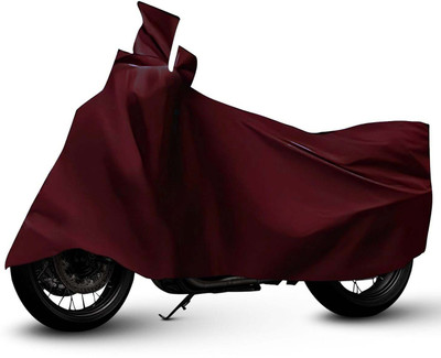 ZEDTEEK Waterproof Two Wheeler Cover for Universal For Bike(YZF R1 M BS6, Maroon)
