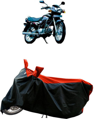 KEDIT Two Wheeler Cover for TVS(Centra, Red, Black)