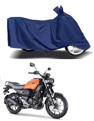 Raghu Rani Traders Waterproof Two Wheeler Cover for Yamaha(FZ-X, Blue)