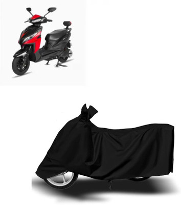 MMSSTAR Waterproof Two Wheeler Cover for Yamaha(FZ FI BS6, Black)