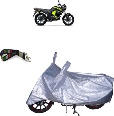 UKIGAL Waterproof Two Wheeler Cover for Revolt(BS6, Silver)