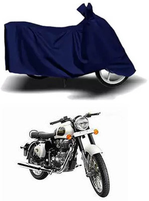 RONISH Waterproof Two Wheeler Cover for Royal Enfield(Classic 350, Blue)