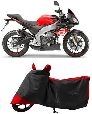 GROFATIK Two Wheeler Cover for Aprilia(Tuono 150 BS6, Red)