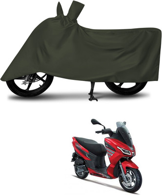 aosis Waterproof Two Wheeler Cover for Aprilia(SXR 160 BS6, Green)