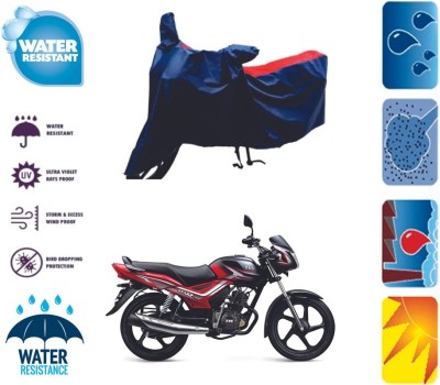 RTS COLLECTIONS Waterproof Two Wheeler Cover for TVS(Star City, Red, Blue)