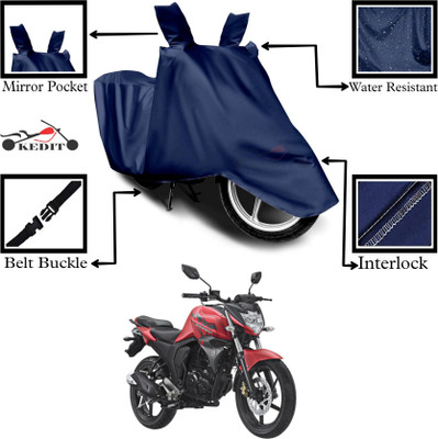 KEDIT Two Wheeler Cover for Suzuki(SV 650, Blue)