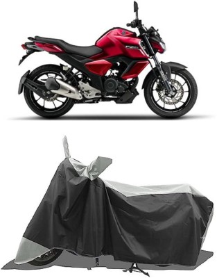 GROFATIK Two Wheeler Cover for Yamaha(FZ-S Fi Version 3.0 BS6, Grey)