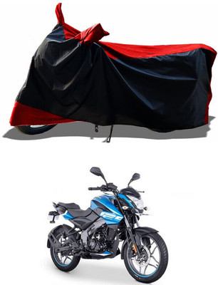DeepShakshi AUTOMOTIVE Waterproof Two Wheeler Cover for Bajaj(Pulsar NS125, Red)