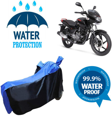 RTS COLLECTIONS Waterproof Two Wheeler Cover for Bajaj(Pulsar, Multicolor)