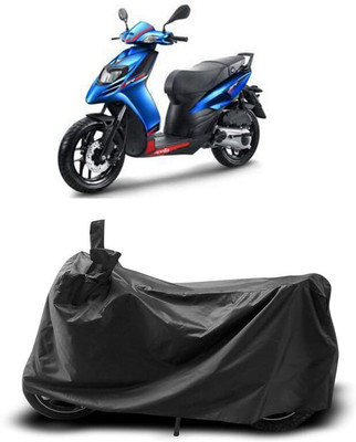 KEDIT Two Wheeler Cover for Aprilia(SR 125, Black)