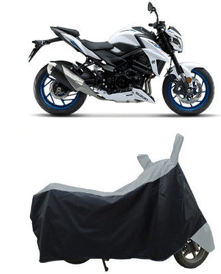 Coxtor Waterproof Two Wheeler Cover for Suzuki(GSX, Grey)
