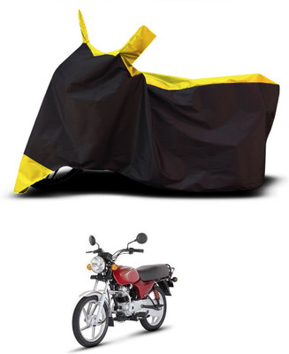 VESMEI Two Wheeler Cover for Bajaj(Boxer AT, Yellow)