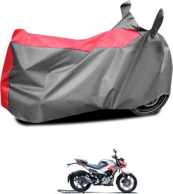 PAGORA Waterproof Two Wheeler Cover for Hero(Xtreme, Grey, Red)