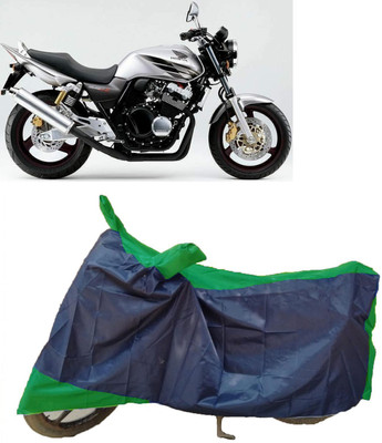 ANTOFY Two Wheeler Cover for Honda(CB 400, Multicolor)