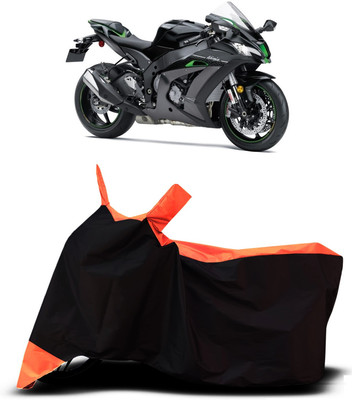 VESMEI Two Wheeler Cover for Kawasaki(Ninja ZX-10R SE, Orange)