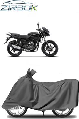 ZIRBOK Waterproof Two Wheeler Cover for Bajaj(Pulsar 150, Grey)