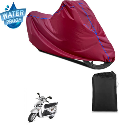 PAGORA Waterproof Two Wheeler Cover for Mahindra(Gusto, Maroon)