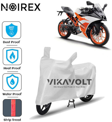 NOIREX Waterproof Two Wheeler Cover for KTM(RC 200, Silver)