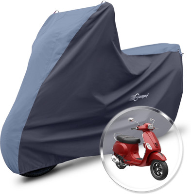 Neodrift Two Wheeler Cover for Vespa(Vespa SXL 125, Blue, Black)