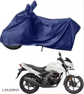 gurukul mart Waterproof Two Wheeler Cover for Yamaha(Alpha BS6 BS6, Blue)