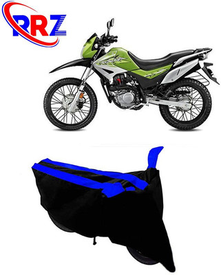 RRZ Waterproof Two Wheeler Cover for Hero(Impulse, Black, Blue)