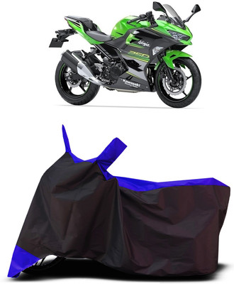 VESMEI Two Wheeler Cover for Kawasaki(Ninja 250, Blue)