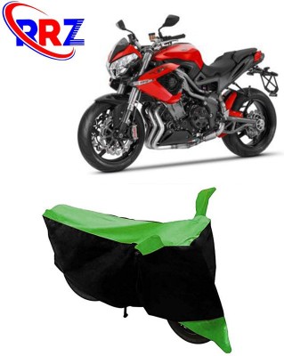 RRZ Waterproof Two Wheeler Cover for Benelli(TNT R, Black, Green)