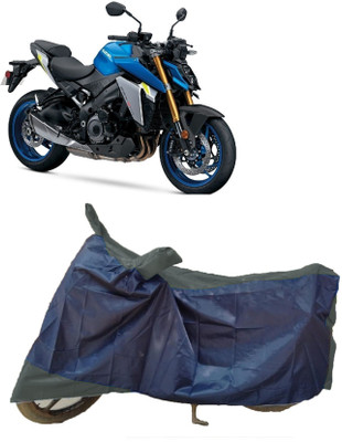 AutoKick Two Wheeler Cover for Suzuki(GSX S1000, Blue)