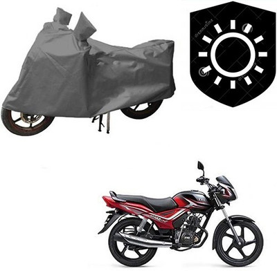 MMSSTAR Waterproof Two Wheeler Cover for TVS(Star City, Grey)