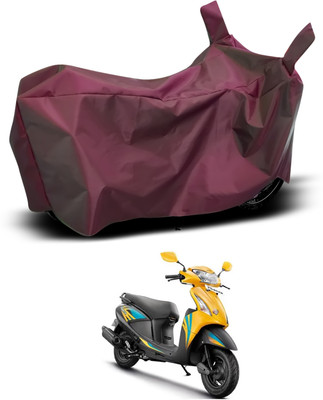 GOSHIV-car and bike accessories Waterproof Two Wheeler Cover for Hero(Pleasure, Maroon)