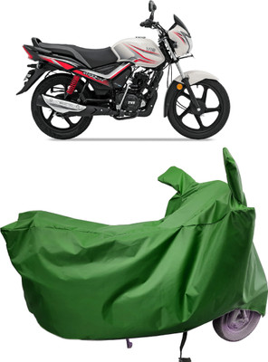 Amexride Two Wheeler Cover for TVS(Star City Plus BS6, Maroon)