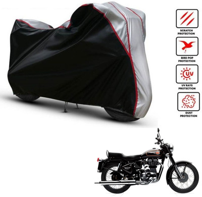 Love Me Two Wheeler Cover for Royal Enfield(Bullet, Multicolor)