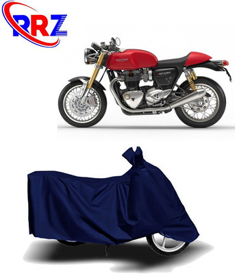 RRZ Two Wheeler Cover for Triumph(Thruxton 1200 R, Blue)