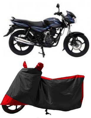 GROFATIK Two Wheeler Cover for Bajaj(Discover 100 DTS-i, Red)