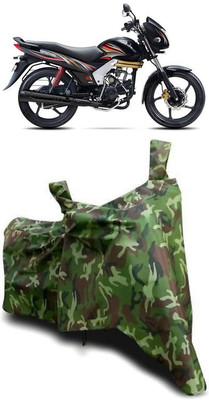 ATBROTHERS Waterproof Two Wheeler Cover for Mahindra(Centuro BS6, Multicolor, Green)