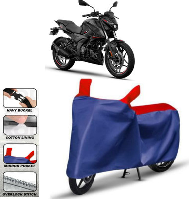 WMIZEXA Two Wheeler Cover for Bajaj(Pulsar N160, Red)