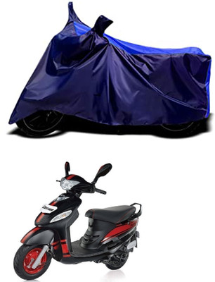 VESMEI Two Wheeler Cover for Mahindra(Rodeo UZO, Blue)