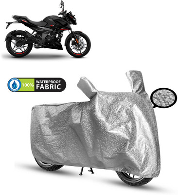PAGORA Waterproof Two Wheeler Cover for Bajaj(Pulsar N160, Silver)