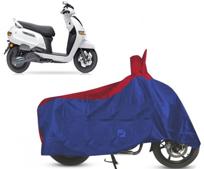 EGAL Waterproof Two Wheeler Cover for TVS(iQube Electric, Red)