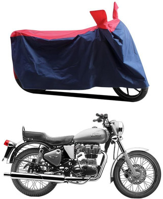 KEDIT Two Wheeler Cover for Royal Enfield(Electra Delux, Red, Blue)