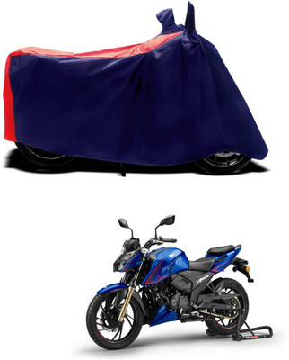 CODOKI Waterproof Two Wheeler Cover for TVS(Apache RTR 200, Red)