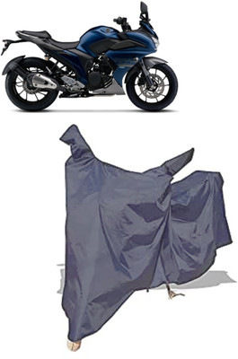 Amexride Two Wheeler Cover for Yamaha(Fazer 25 BS6, Grey)