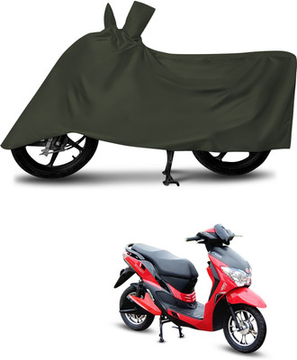 DeepShakshi AUTOMOTIVE Waterproof Two Wheeler Cover for Hero(Electric Dash, Green)