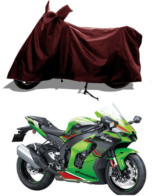 GROFATIK Two Wheeler Cover for Kawasaki(Z900 BS6, Maroon)