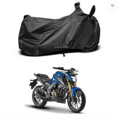 JVBRANGI Two Wheeler Cover for Honda(CBR500R BS6, Black)